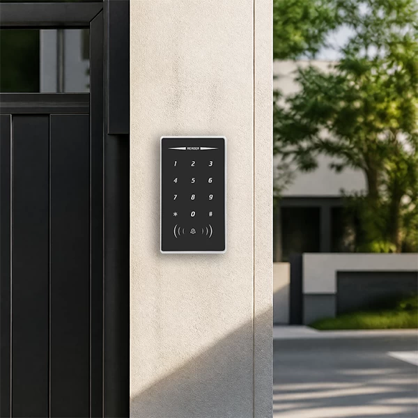 Access control card reader