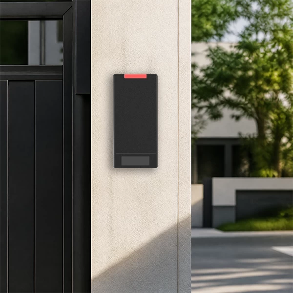 Access control card reader