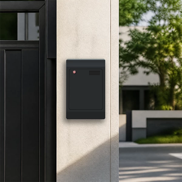 Access control card reader