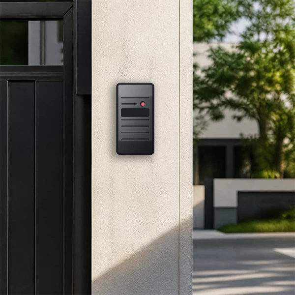 Access control card reader