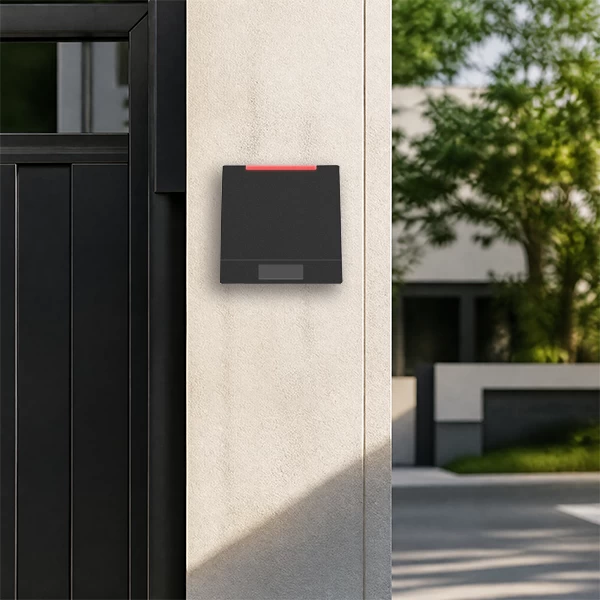 Access control card reader
