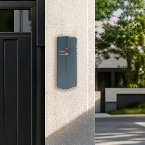 Access control card reader