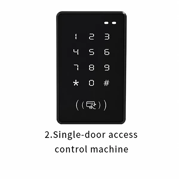 Single-door access control machine