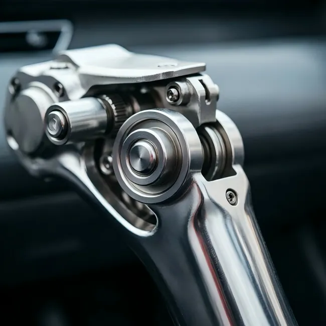 Suspension ball joint replacement part with hardware