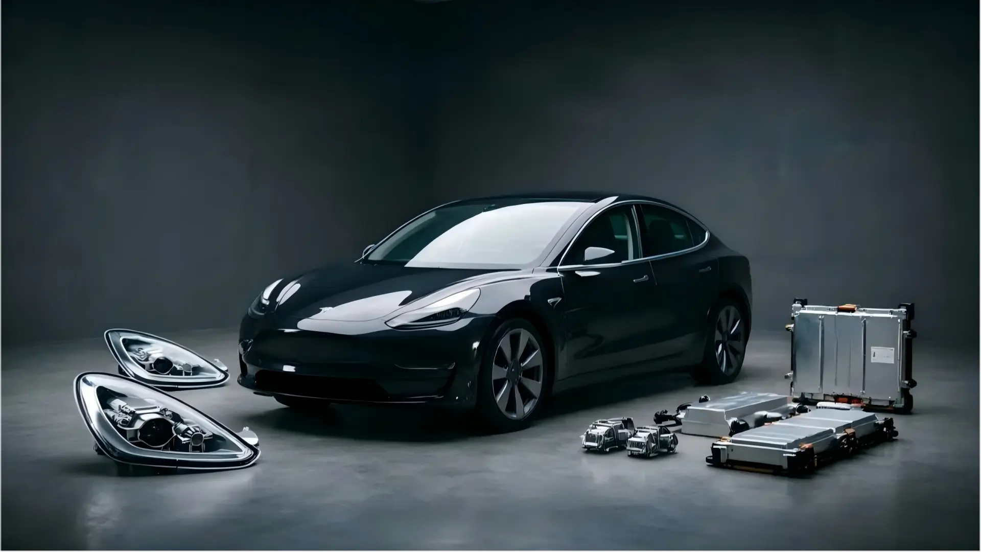 Complete range of Tesla Model 3 Y S X replacement parts and accessories displayslider_item_1