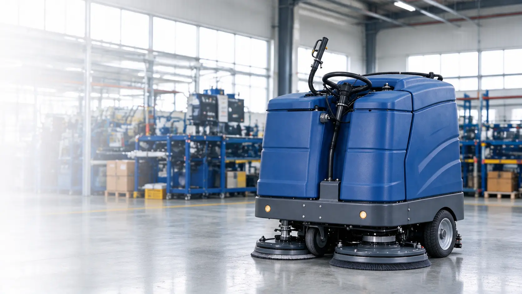 SIPU industrial floor cleaning equipment
