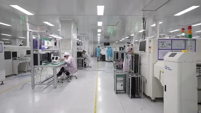 Electronics manufacturing floor