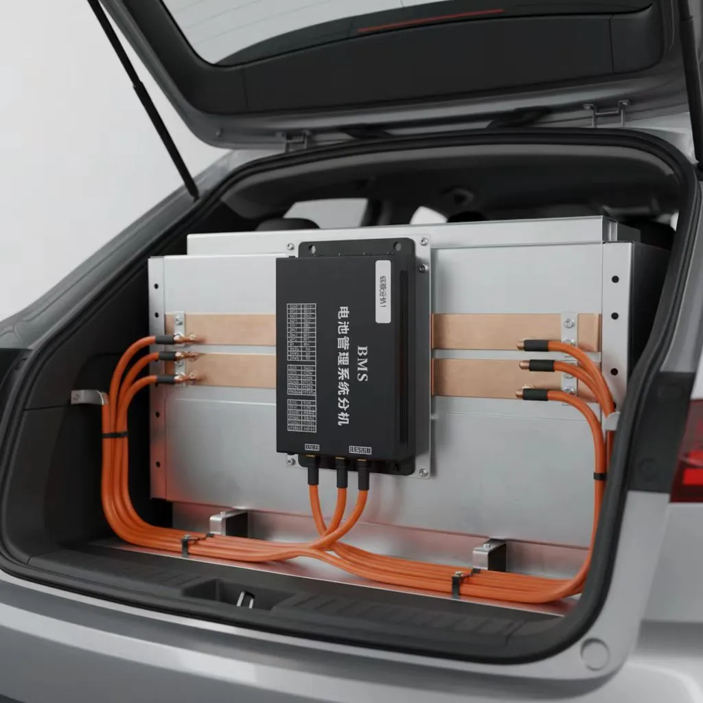 High voltage BMS in an electric mobility battery system