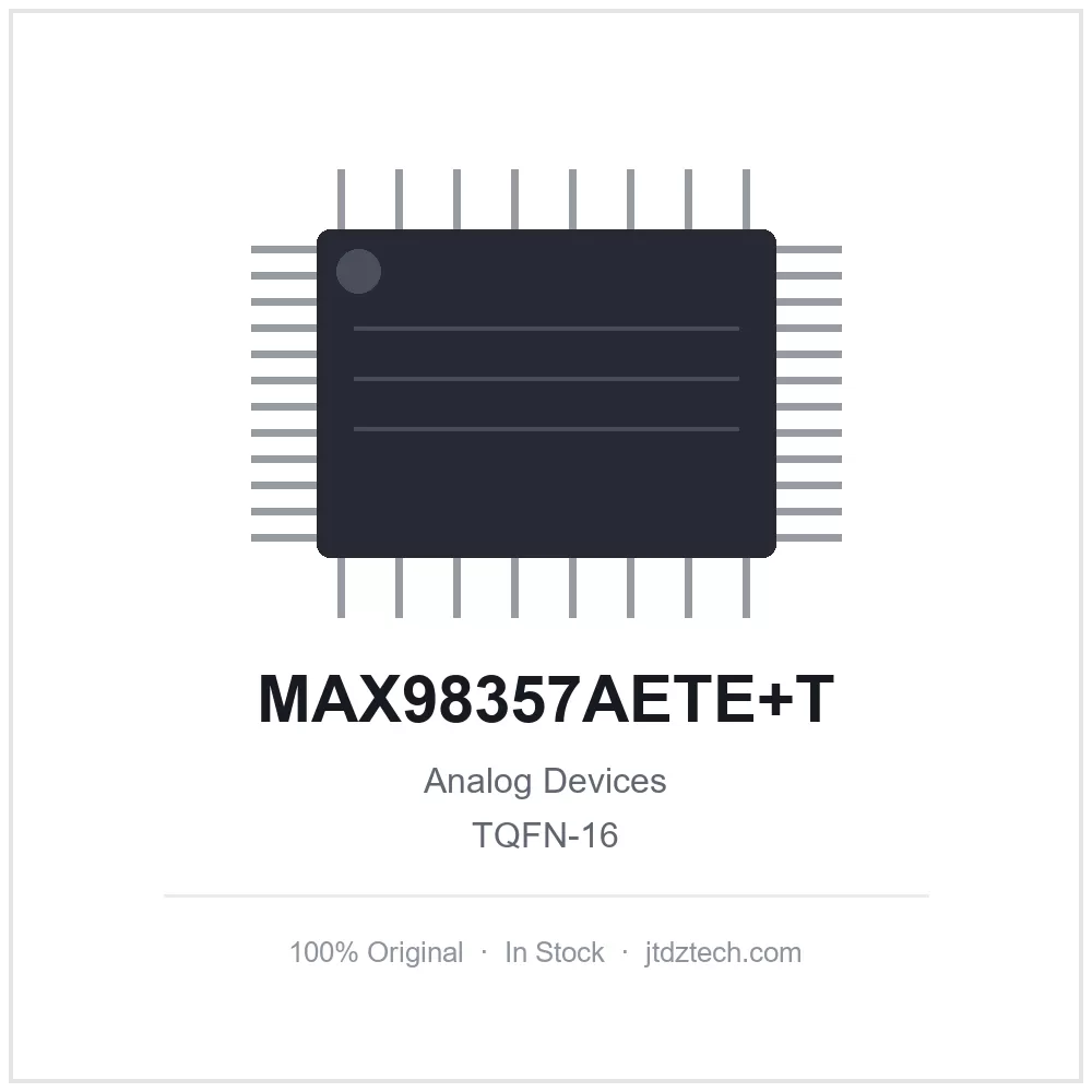 MAX98357AETE+T