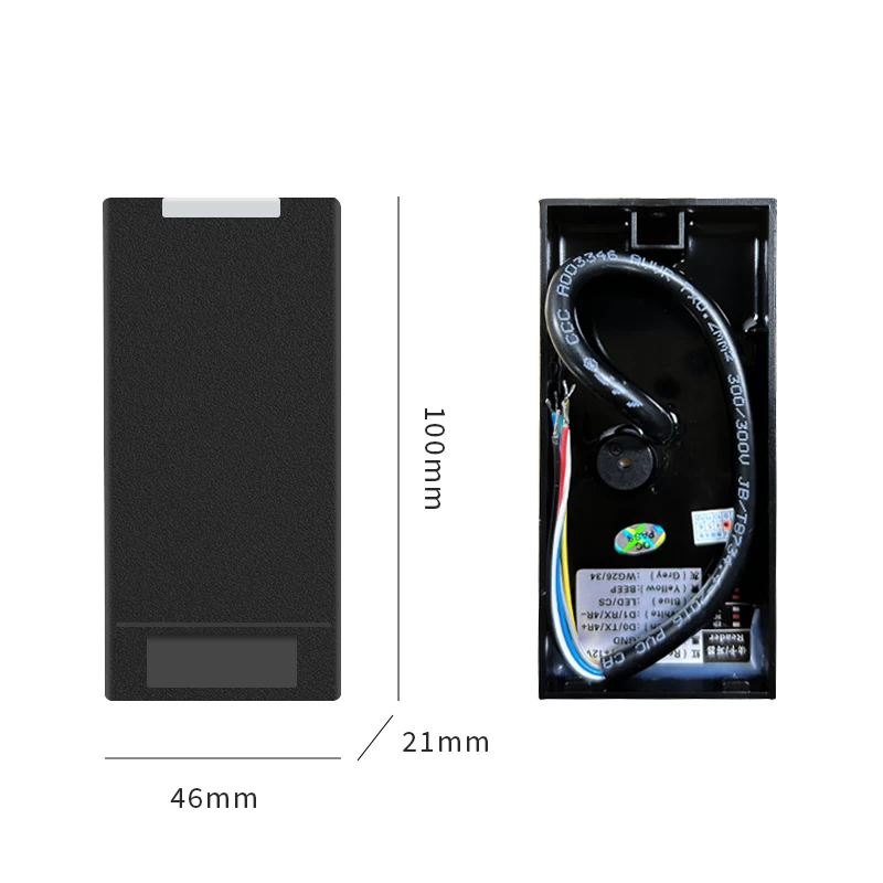 产品尺寸：100*46*21mm