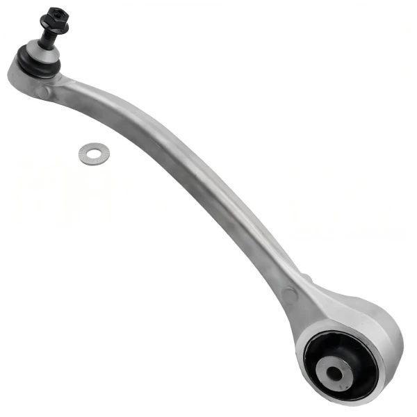 Tesla Model X front lower control arm left hand curved steel OEM 1041570-00-A, 1041570-00-B, 1420341-00-C, 6007998-00-C