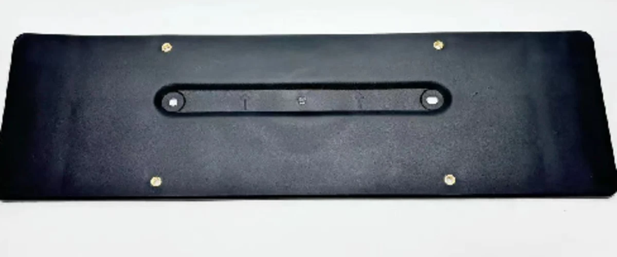 Tesla Model S rear license plate panel trim OEM 1657955-00-A