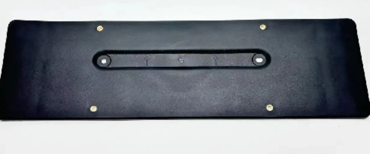 Tesla Model S rear license plate panel trim OEM 1657955-00-A