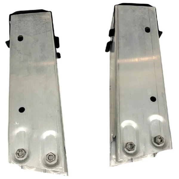 Tesla Model 3 front bumper reinforcement bracket left LH stainless steel OEM 1088148-00-F