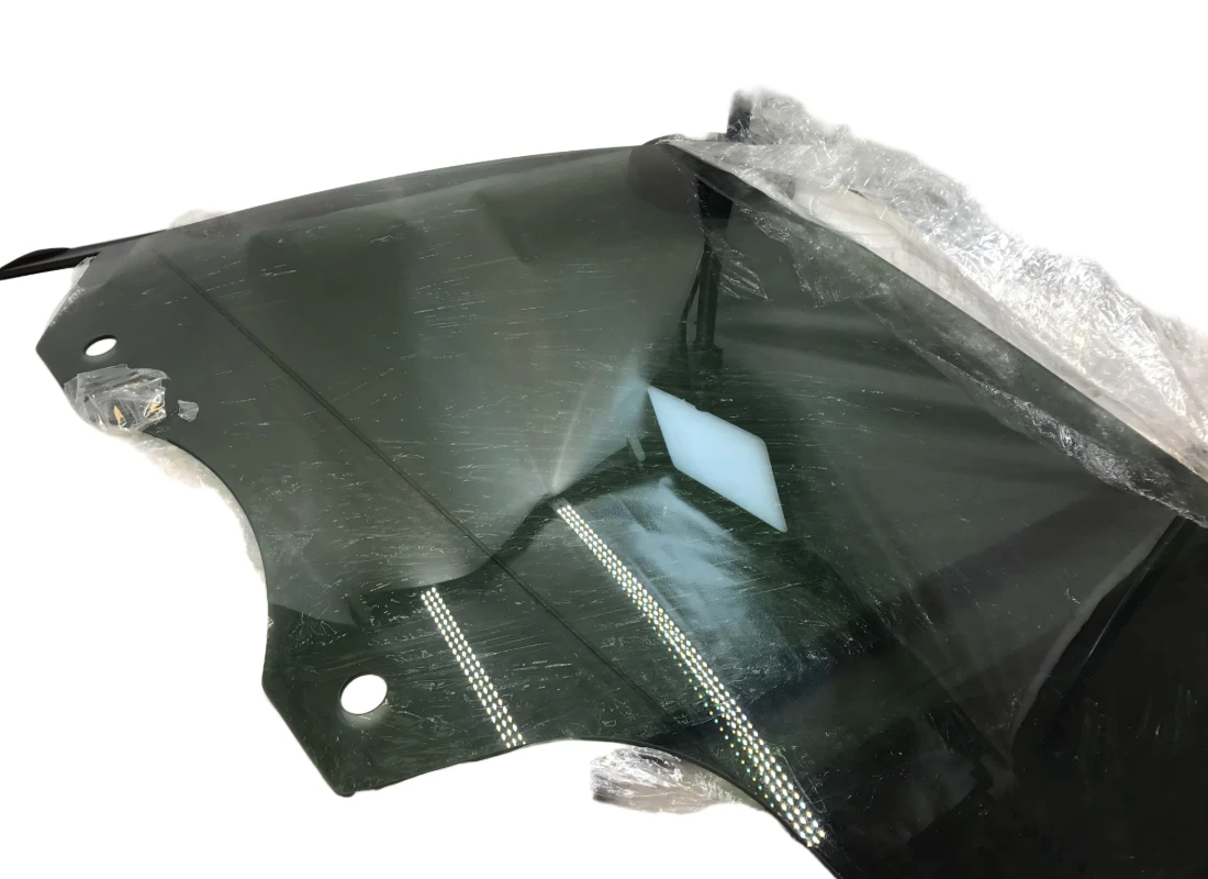 Tesla Model Y rear quarter window glass right RH OEM 1607585-00-A