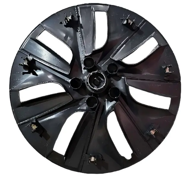 19-Inch 7-Clip Carbon Black Hub Cap for Tesla Model Y (2023) — OEM 1044235-00-CB