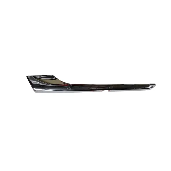 RH Front Upper Chrome Fog Light Trim for Tesla Model X — OEM 1049610-00-F
