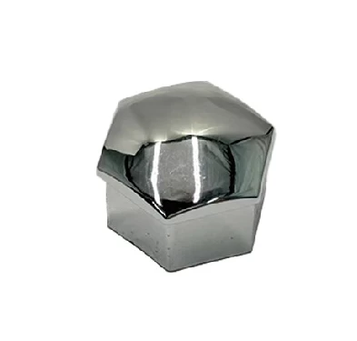 Silver Wheel Nut Cover for Tesla Model S/3 — OEM 1027011-00-A