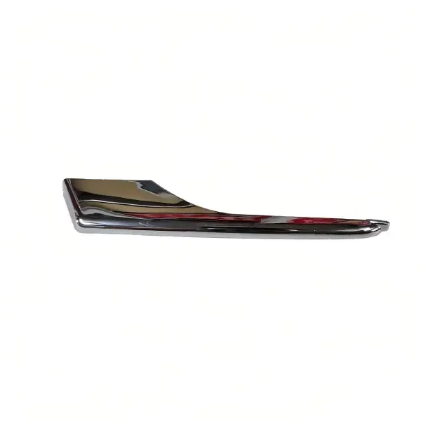 Left Front Upper Chrome Fog Light Molding Trim for Tesla Model X — OEM 1049611-00-F