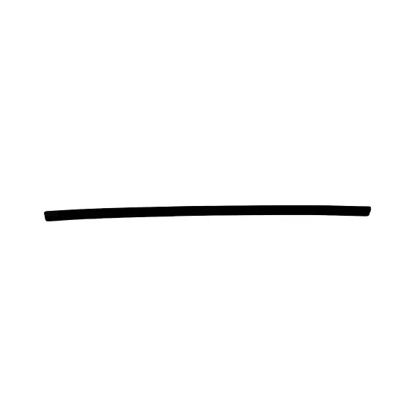 Rear Left Door Window Beltline Seal for Tesla Model 3 — OEM 1495720-00-D