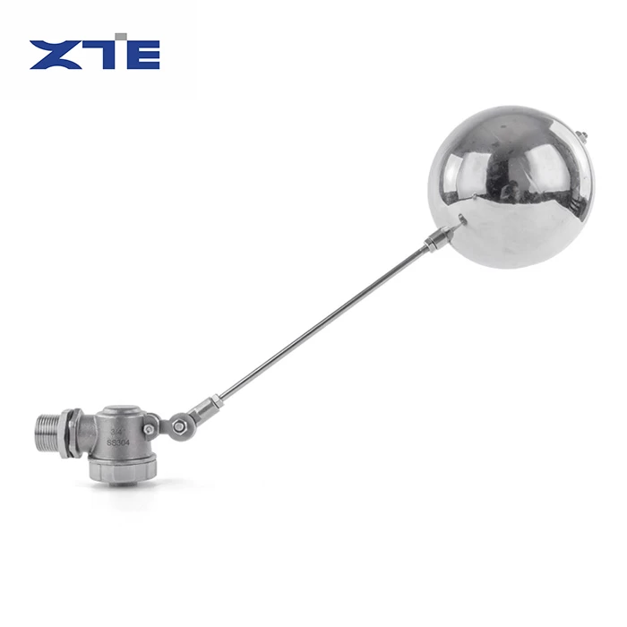 High Pressure PN16 Threaded Float Valve, ZTE VALVE Stainless Steel PN16 Thread Float Valve for High Pressure Water Tank Automatic Level Control