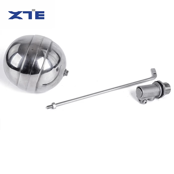 Low Pressure Threaded Float Valve, SS Low Pressure Float Valve for Water Tank Liquid Level Regulation