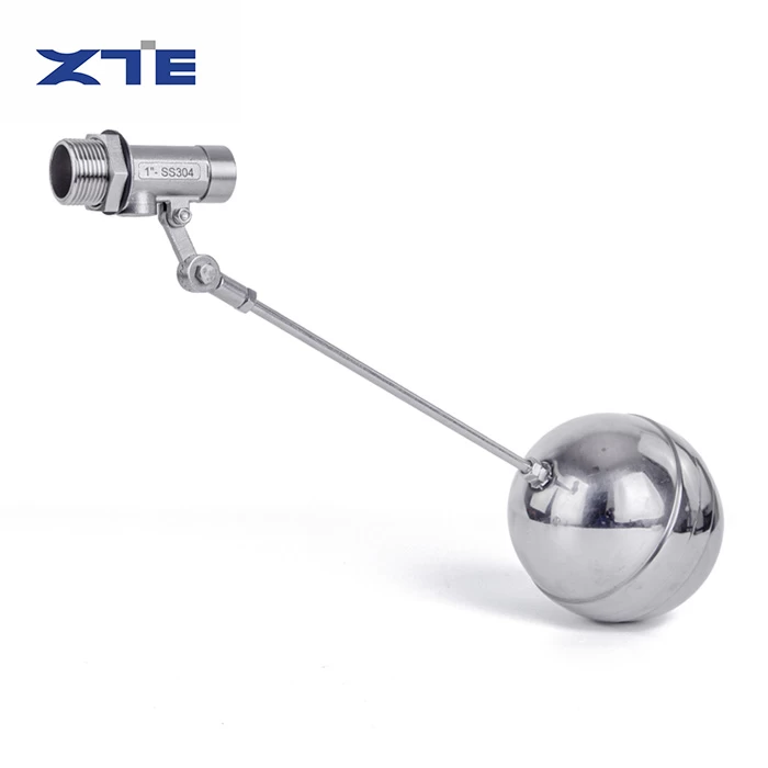 Water Trough Threaded Float Valve, ZTE VALVE Stainless Steel Thread Float Valve for Automatic Water Level Control of Water Trough