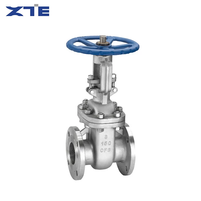 API DIN JIS Flanged Gate Valve, ZTE VALVE Stainless Steel Flange Gate Valve for Industrial Pipeline Shut-off Control