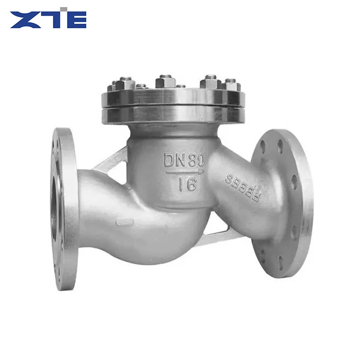 Flanged Lift Check Valve, ZTE VALVE Stainless Steel Flange Lift Non Return Valve for Industrial Pipeline Anti-backflow Protection