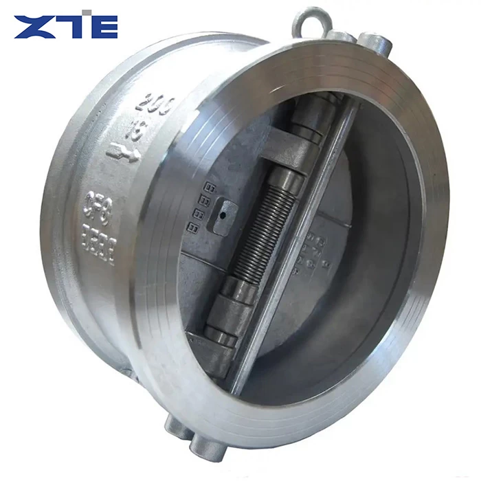 Double Disc Wafer Check Valve, SS Double Disc Wafer Check Valve for Industrial & HVAC Water Pipeline