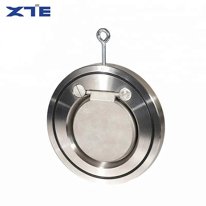 Single Disc Wafer Check Valve, ZTE VALVE Stainless Steel Wafer Single Disc Non Return Valve for Pipeline Water Backflow Prevention