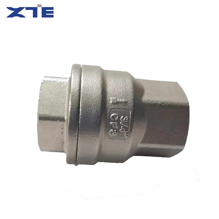 Threaded Spring Lift Check Valve, SS Spring Lift Check Valve for Industrial & Residential Fluid Systems