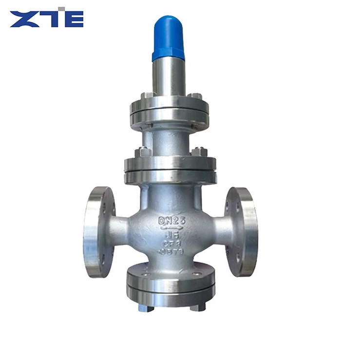 Steam Pressure Reducing Valve, ZTE VALVE Stainless Steel Steam Pressure Regulating Valve for Steam Pipeline Pressure Control