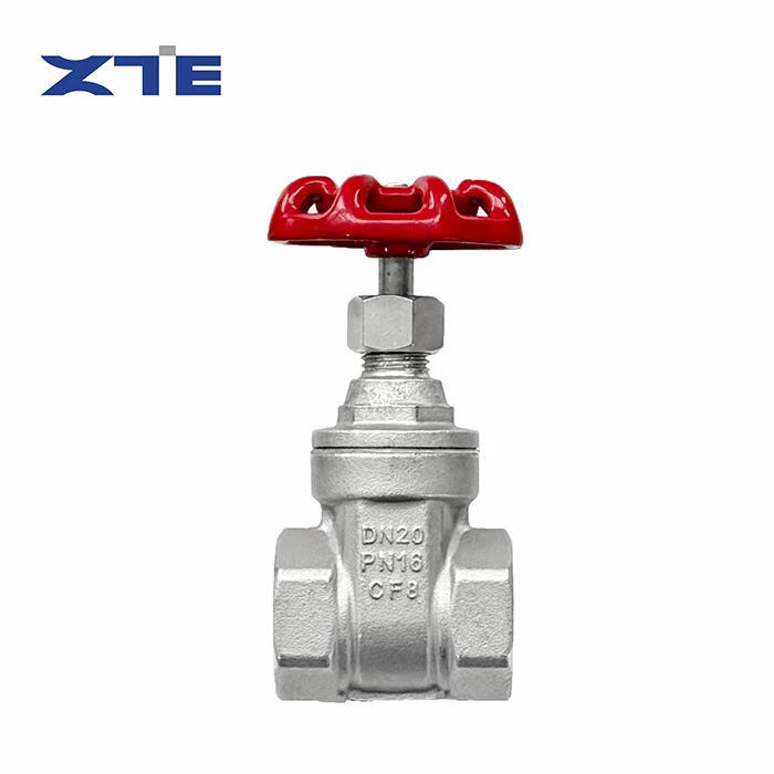 Threaded Gate Valve, ZTE VALVE Stainless Steel Thread Gate Valve for Pipeline On‑Off Shut‑off Control in Water Supply System