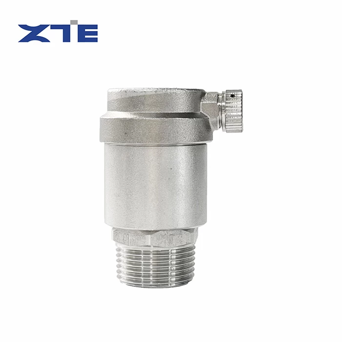 SS304 SS316 Side Discharge Automatic Air Vent Valve, ZTE VALVE Stainless Steel Side Outlet Air Release Valve for Industrial Pipeline