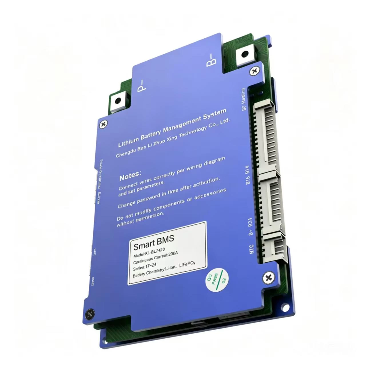 Blue Smart BMS with battery connectors