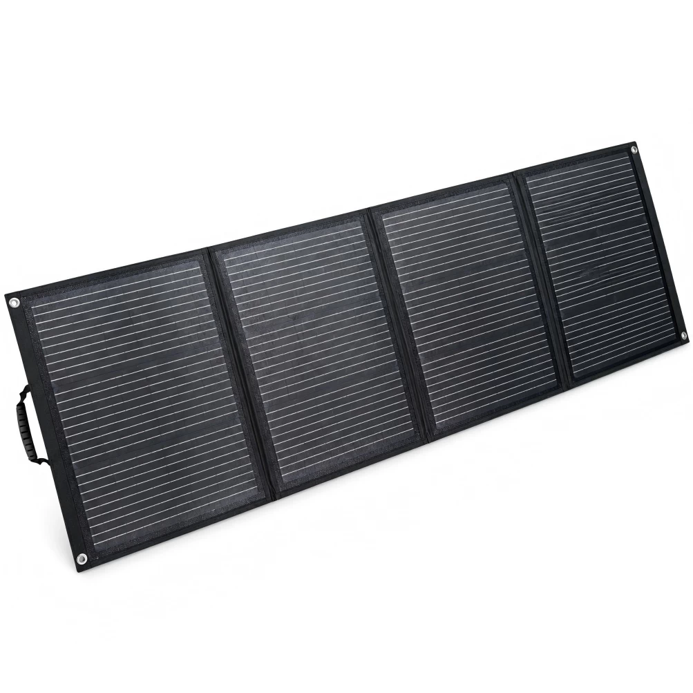 400W 20V Foldable Solar Charger Panel in folded compact design