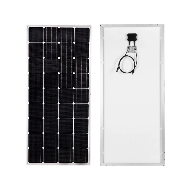 300W single glass monocrystalline solar module installed in residential or off-grid PV project