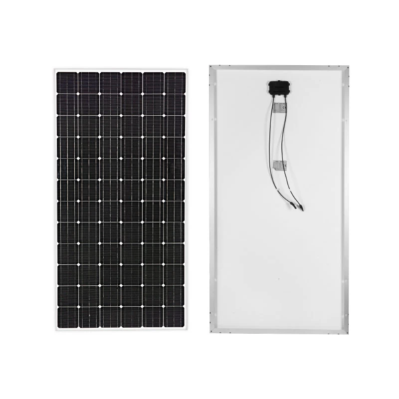 300W single glass monocrystalline solar module installed in residential or off-grid PV project